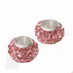 Бусина "Ободок 12" стразы