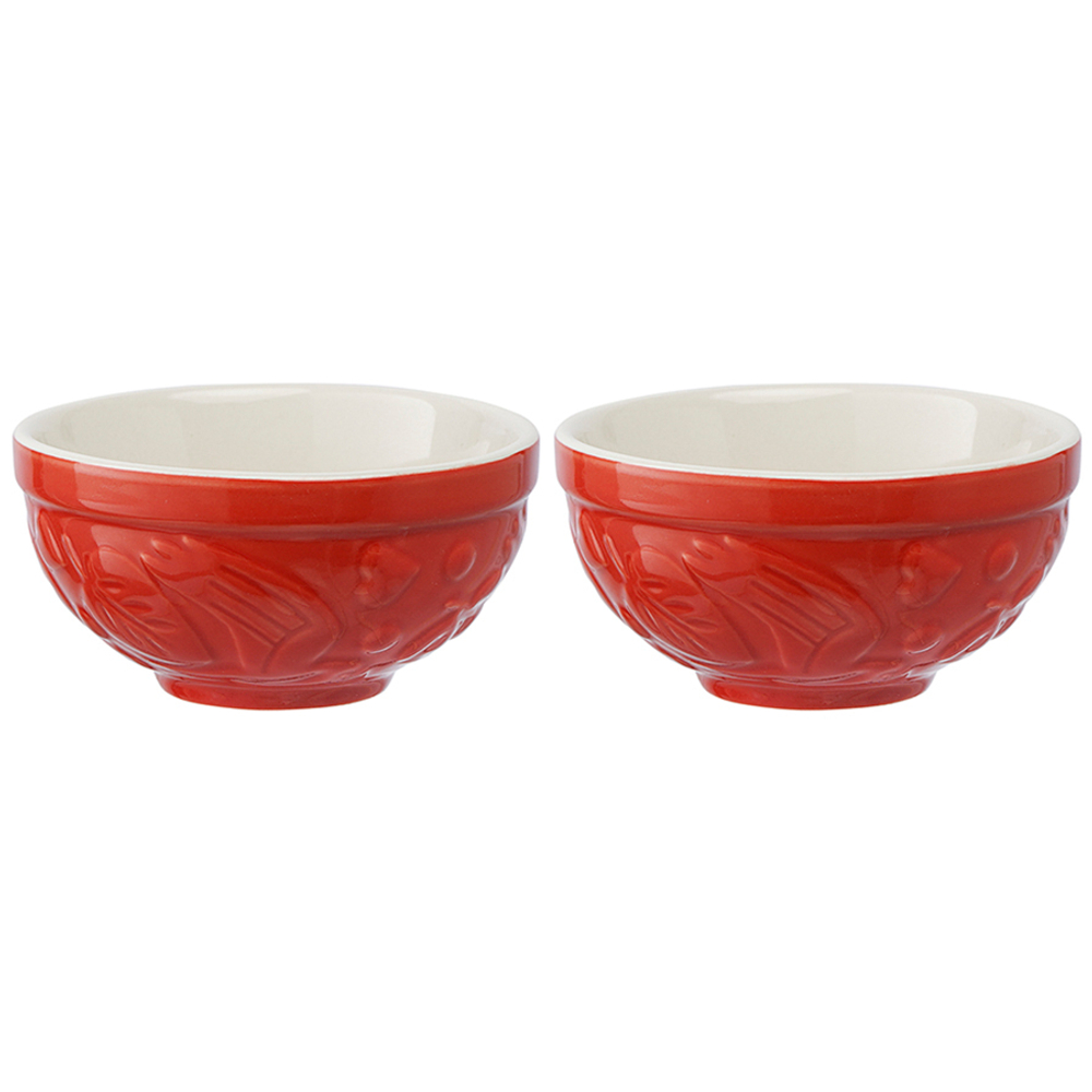 Набор пиал birds of paradise, 190 мл, красные, 2 шт.