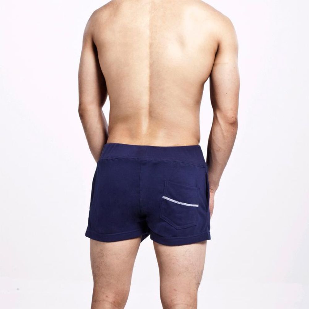 Мужские шорты спортивные синие 9 Seobean Short Navy