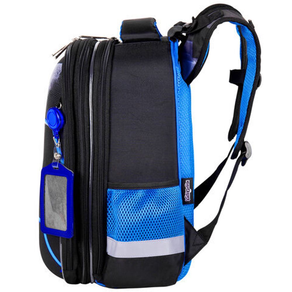 Ранец ЮНЛАНДИЯ EXTRA, с дополнительным объемом, "Soccer ball", 38х29х18 см, 270677