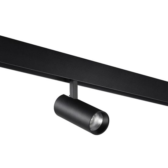 359203 SHINO NT23 164 черный Трековый светильник для низков. шинопровода IP20 LED 3000К 12W 48V 960Лм FLUM