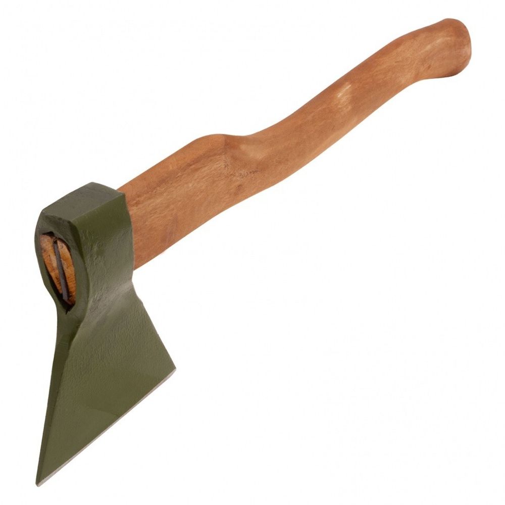 Топор кованный, в сборе, 1200/1550 г, деревянное топорище, 500 мм, Б3 Сибртех, 21612