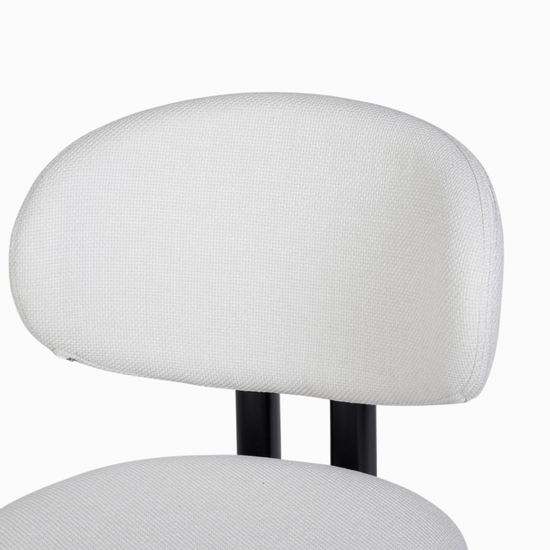 Стул Grace деревянный каркас и белая ткань