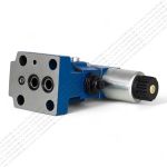 DBW10B2-5X/315CG24N9K4 - Предохранительный клапан Ду10 с давлением настройки до 315 бар, управление - X и Y - внутренние с разгрузкой B = открыт с электроуправлением G24