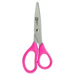 Ножницы детские 13,5 см, Феникс+ Красотка, эргономичные ручки, розовый