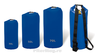 Гермомешок ПВХ синий 70 л Btrace A0276