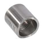 Муфта спринклерная приварная сталь Ду 20 3/4" L=33 мм с фрезеровкой ASTRA