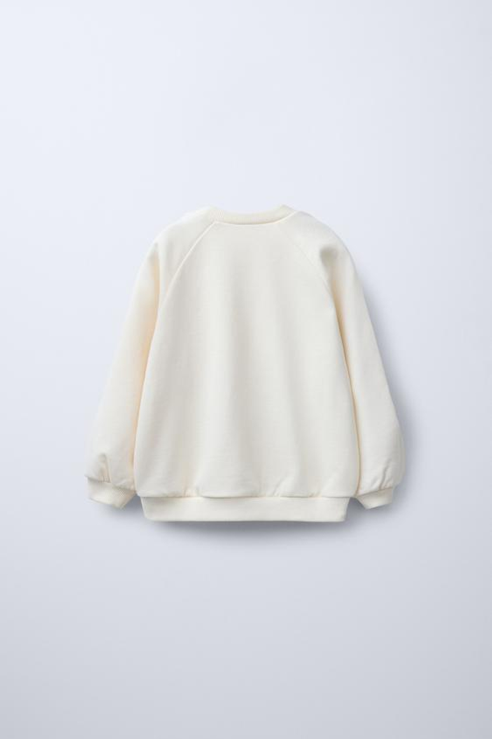 ZARA ТОЛСТОВКА В РОМАНТИЧЕСКОМ СТИЛЕ С БАНТАМИ, ЭКРЮ