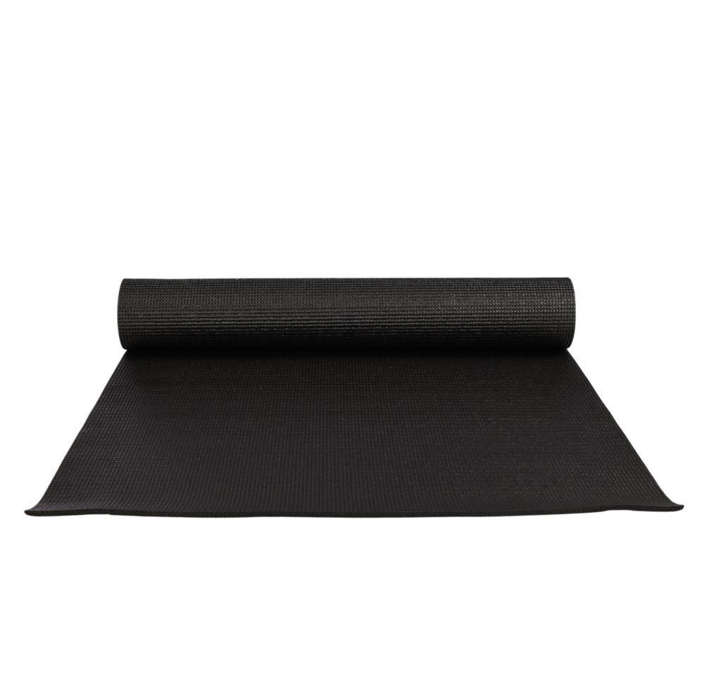 Коврик для фитнеса и йоги YM03-PVCYO-Black 173 х 61 х 0,6 см