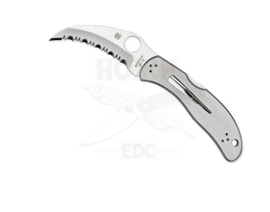 Складной нож Spyderco Harpy C08S c клинком из стали VG-10, рукоять Stainless Steel