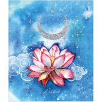 Тетрадь общая 48 листов на скрепке "Акварельные сюжеты"