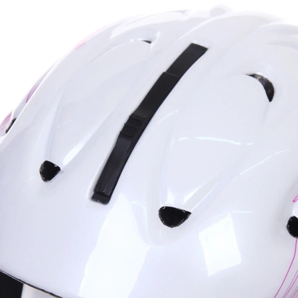 Шлем защитный для зимних видов спорта MS-86 Magenta Flower, размер M (55-58)