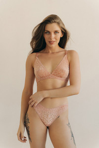 Бралет Basic Leo пудровый