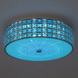 Citilux Портал CL32415G1 LED RGB Люстра хрустальная с пультом Хром