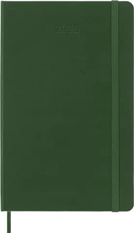 Еженедельник на 2025 год Moleskine Classic (DHK1512WN3) 13х21см твердая обложка зеленый
