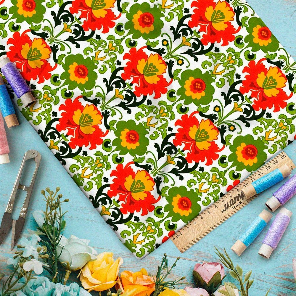 Ткань премиум шифон мелодия шелка