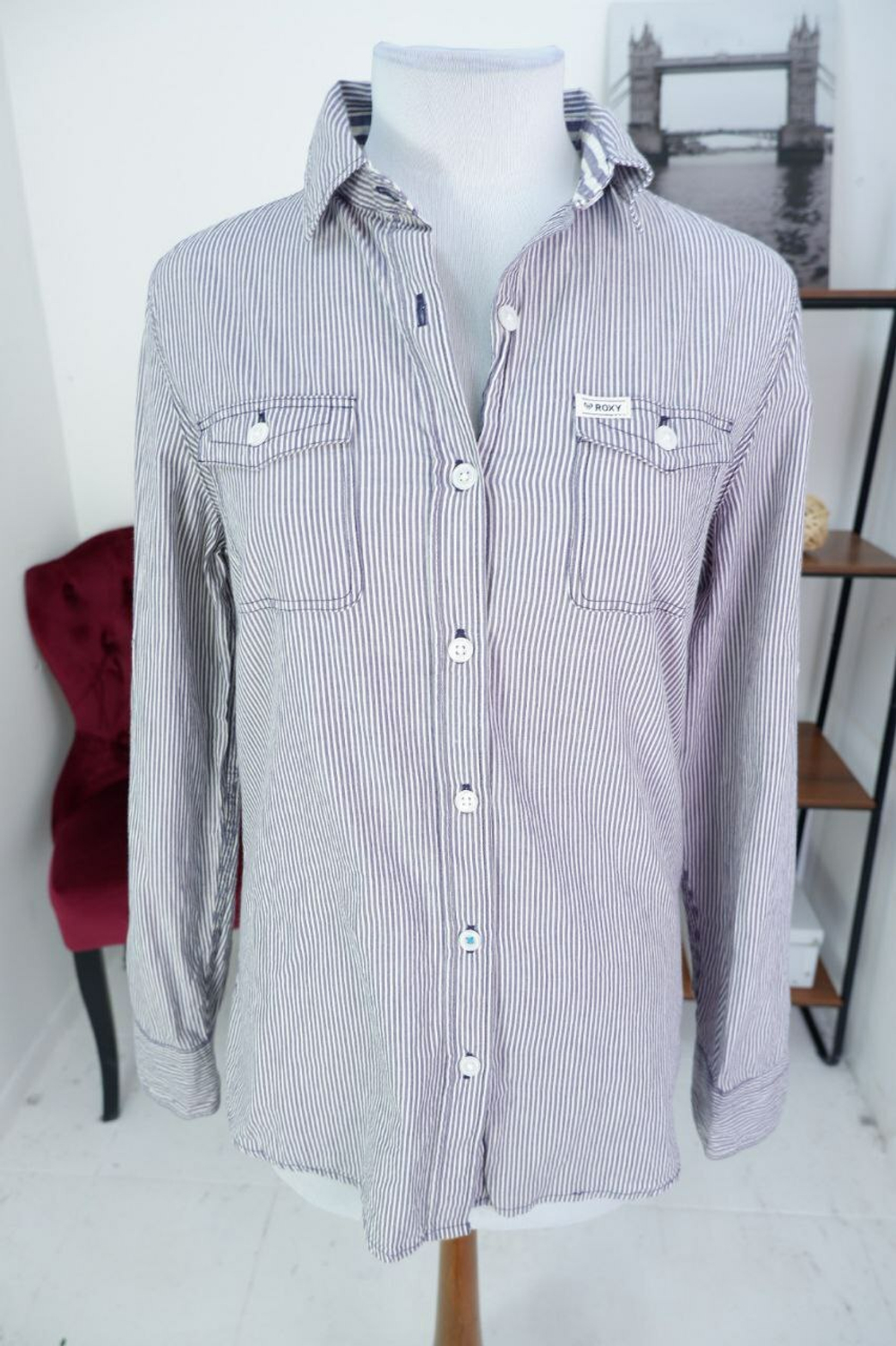 Блузка Roxy хлопковая стильная 48 размер