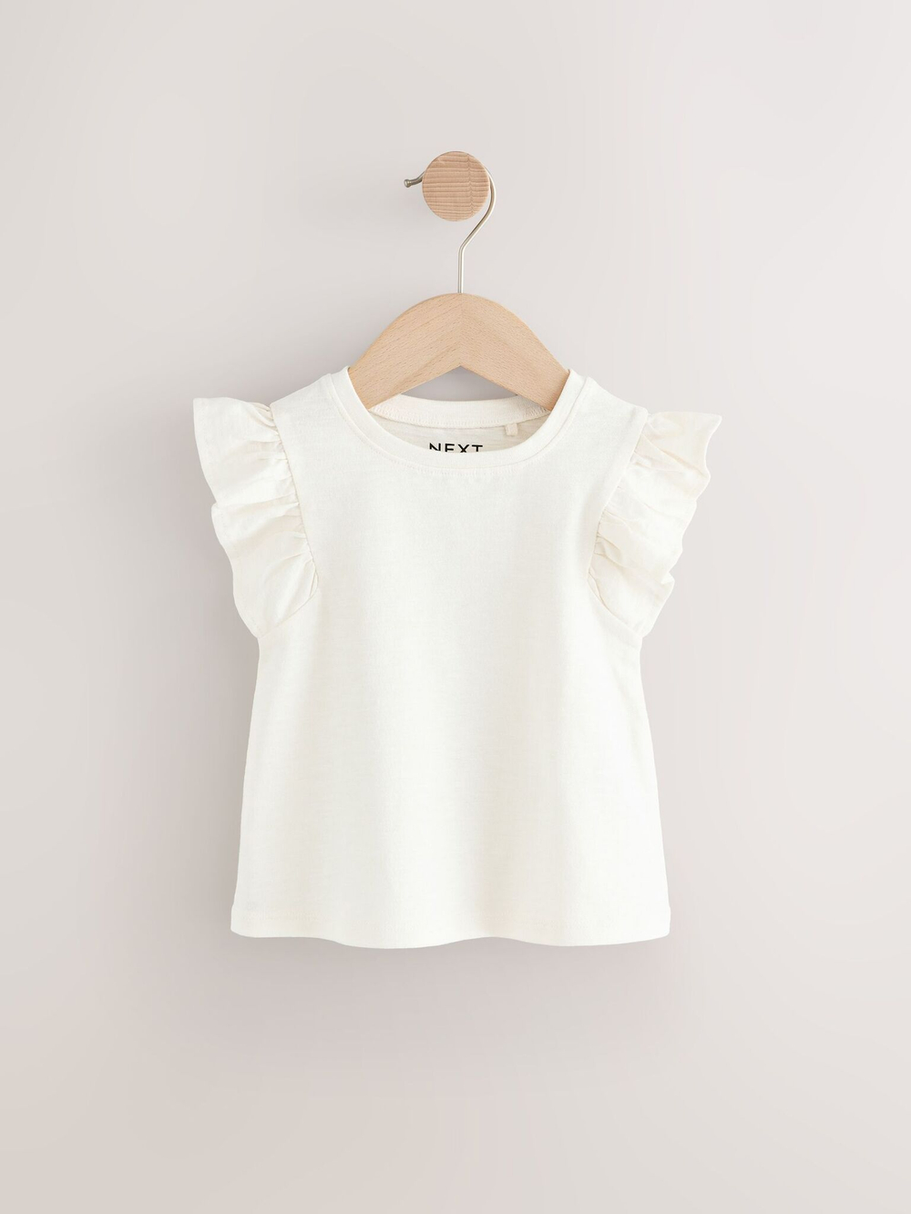 Футболка для девочки Next E65-364, 3 шт., Белый, Персиковый