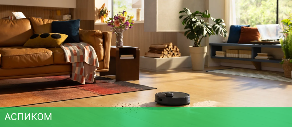 Робот-пылесос Roborock Robotic Vacuum Cleaner S8 Pro черный (S8PR52-02)