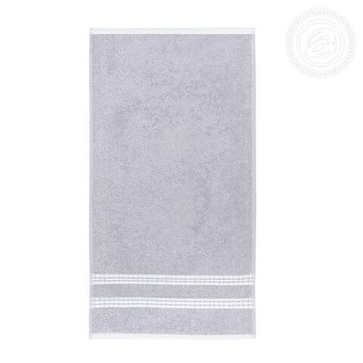 Полотенце махровое 50*90 "КЛАССИК" Серебристый ПМн-50.90 АРТ ДИЗАЙН