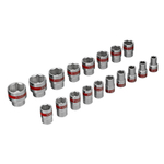 Набор торцевых головок с трещоткой 1/2", 24 предмета Matrix