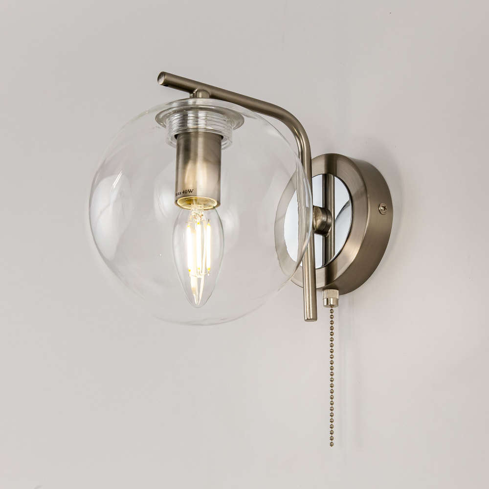 Citilux Томми CL102311 Бра с выключателем Матовый Хром