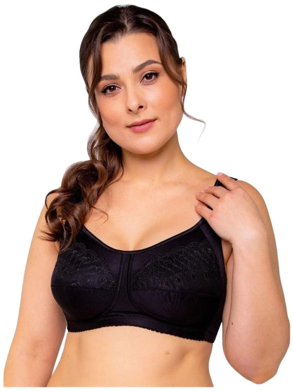 Бюстгальтер для фиксации экзопротеза молочной железы Valeria 0790 цвет черный р. 95E