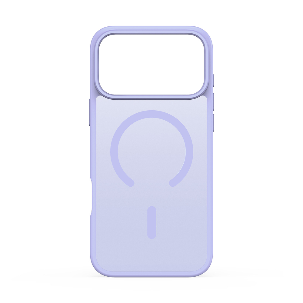 Матовый чехол фиолетового цвета с MagSafe для iPhone 17 Pro Max, серия Yind Series (Open Ring Version) от Dux Ducis