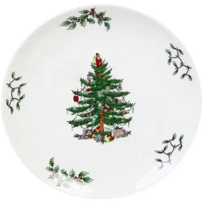 Тарелка керамическая «Ёлочка» 21*1,8см