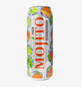 Напиток Mojito Манго безалкогольный сильногазированный ж/б 0,45 л