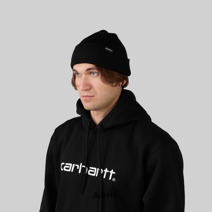 Шапка Carhartt WIP Gordan Beanie артикул:I034236_black - купить в магазине Дайс