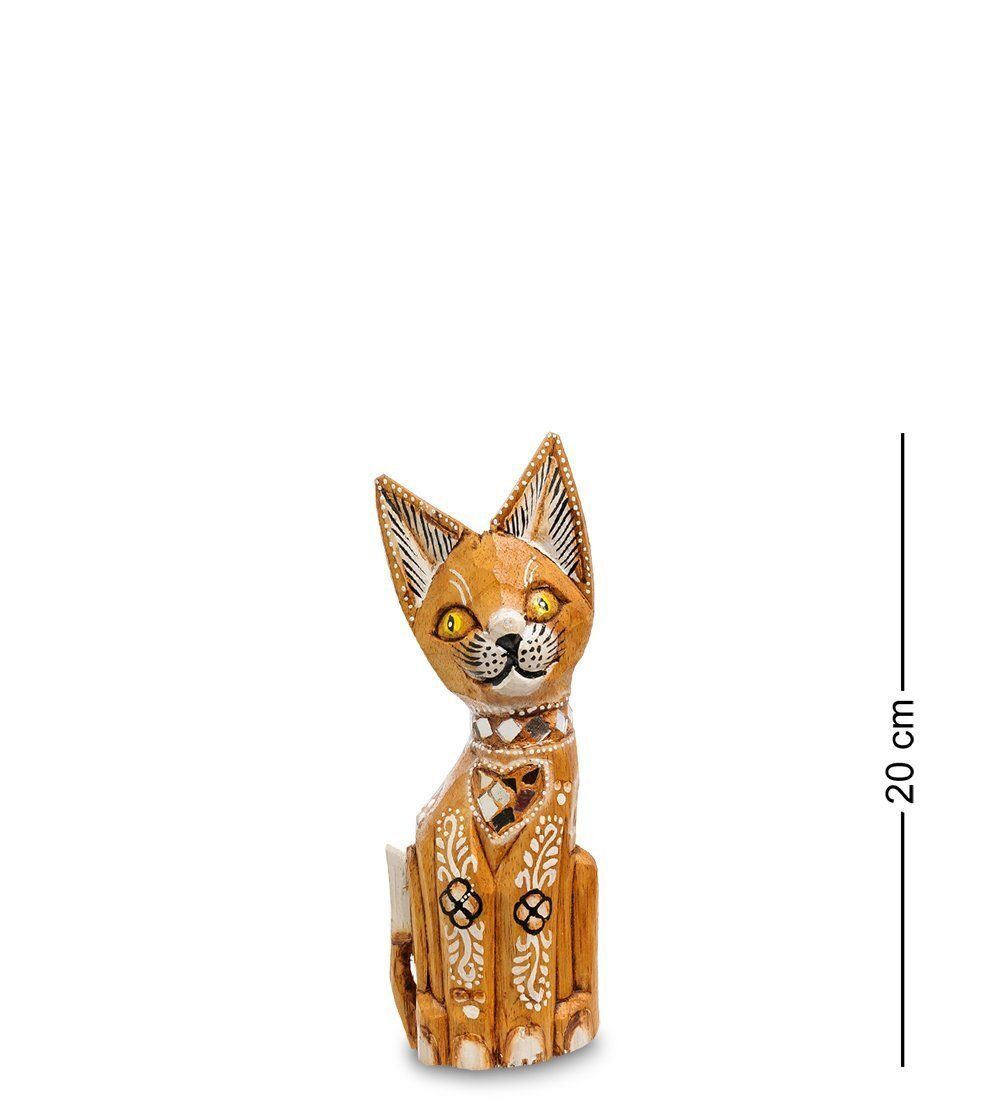 Decor and Gift 99-136 Фигурка «Кошка» н-р из трех 30,25,20 см (албезия, о.Бали)