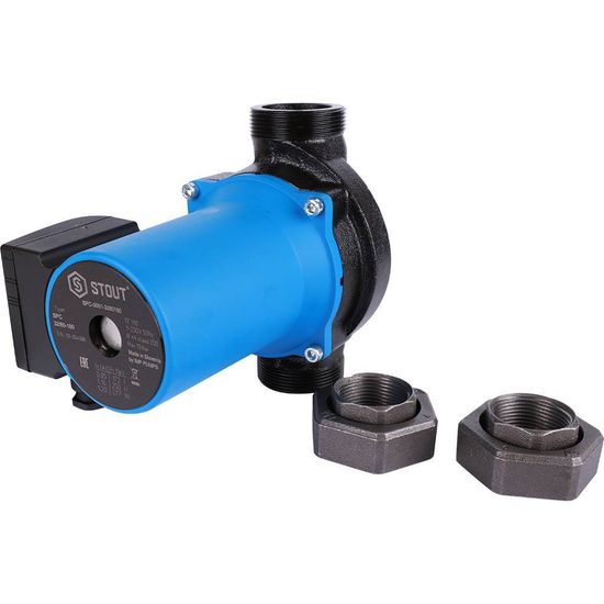 Циркуляционный насос Stout 32/80-180 с гайками (SPC-0010-3280180)