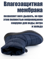 Женские ортопедические дутики фирмы АЛМИ ОРТО "Порто" Синие