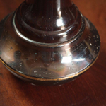 Винтажная напольная пепельница с крышкой