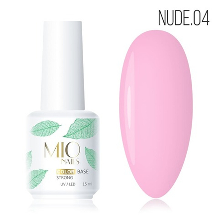 Камуфлирующая База MIO NAILS COLOR "NUDE" № 04, 15мл.
