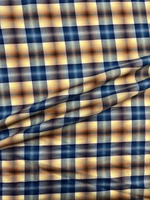 Хлопок с лиоцеллом Canclini в разноцветную клетку
