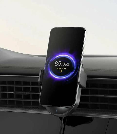Держатель с беспроводной зарядкой Xiaomi Wireless Car Charger 50W MAX (MDY-17-EZ)