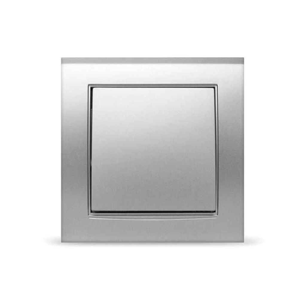 Выключатель 1-кл серебро UNIVersal Бриллиант СУ 7949612