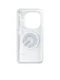 Защитный чехол для IQOO 13 с Magsafe Прозрачный Черно-желтый (Transparent Black-yellow)