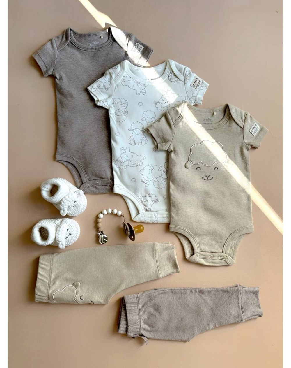 Подарочный набор из 6 предметов, Молочный