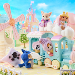 Sylvanian Families - Набор "Ледяные малыши" с фигуркой пингвина и котенка 5685 / артикул   5685  / GTIN 5054131056851