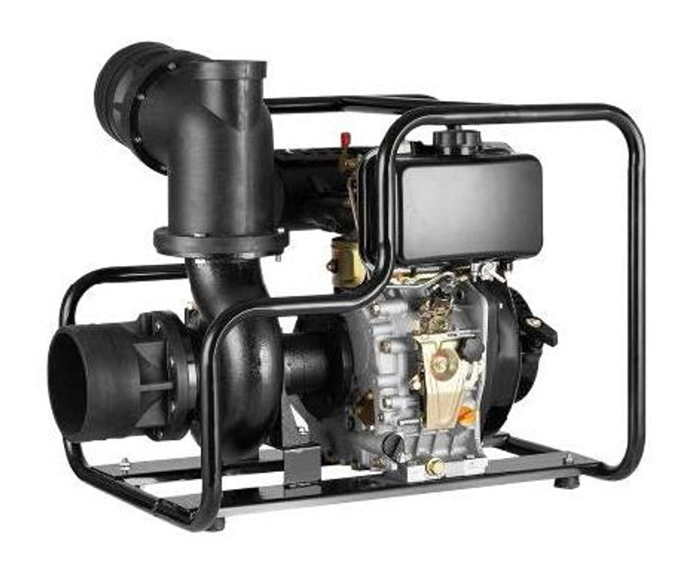 Мотопомпа дизельная Vodotok ДНЦ-6д-80м3/ч-15м-ЭС