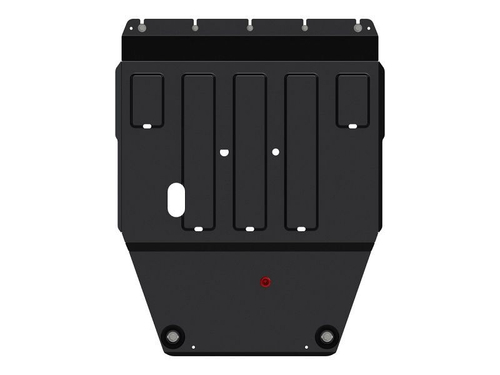 Защита картера двигателя, КПП (2 мм, сталь) для Dongfeng 580 2019-2023 (V = 1.8 MT FWD) Sheriff.28.4322