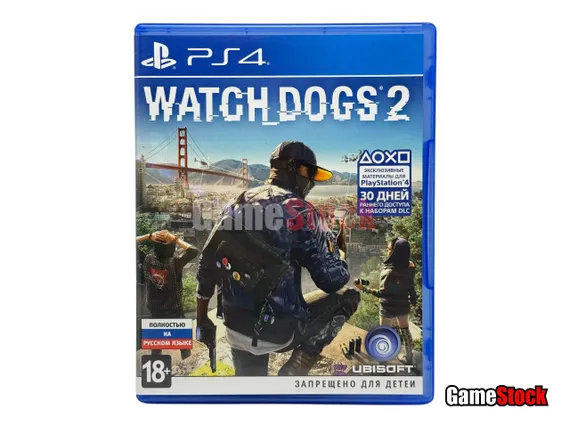 PS4 Watch Dogs 2 (Б/У, Полностью на русском языке, CUSA-04295) (2)