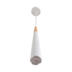 8352/1C SUSPENTIONI LN26 325 белый/бежевый, металл/дерево/цемент Подвес GU10 LED 5W 220V EOLIANA
