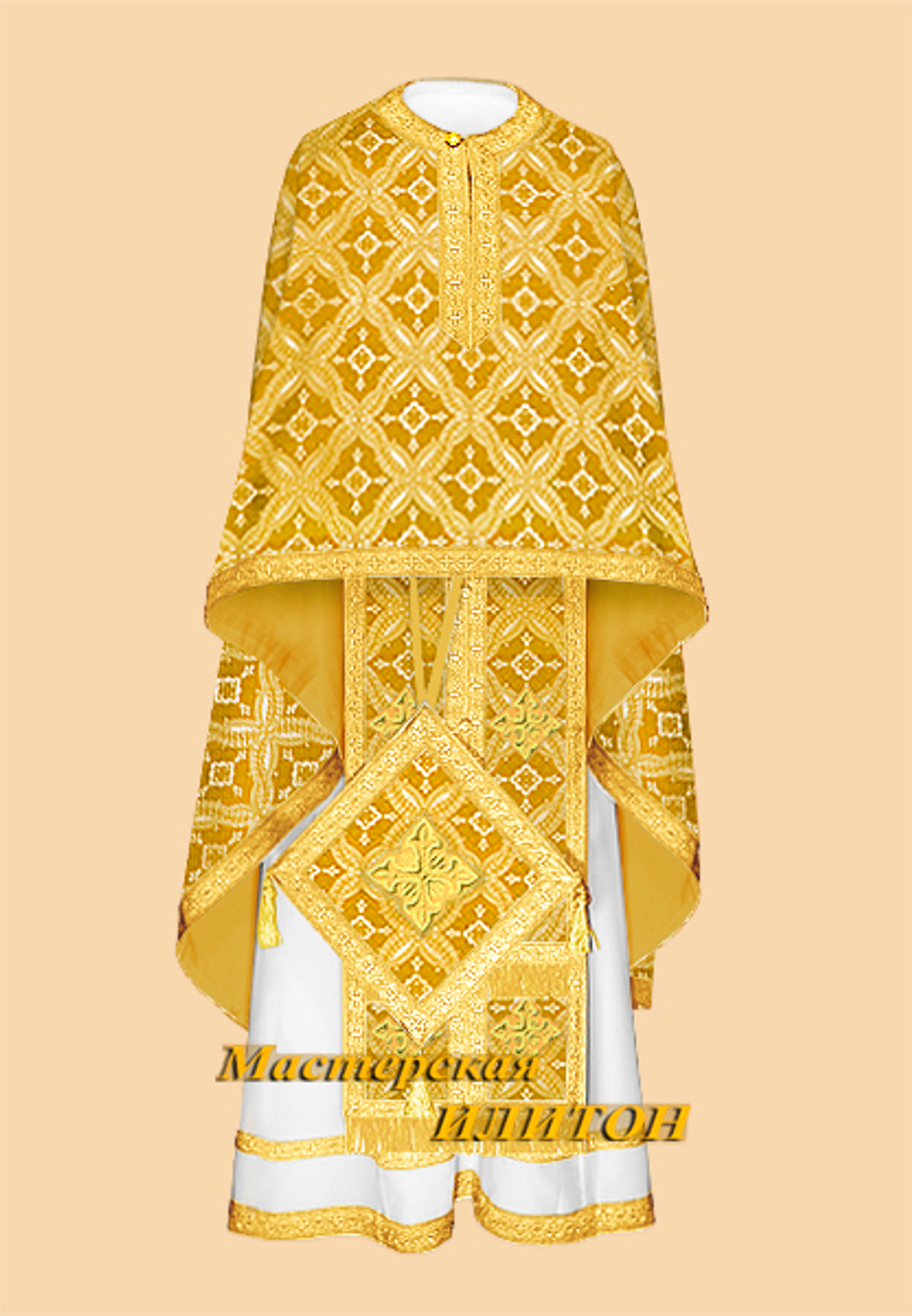 Греческое из церковной ткани