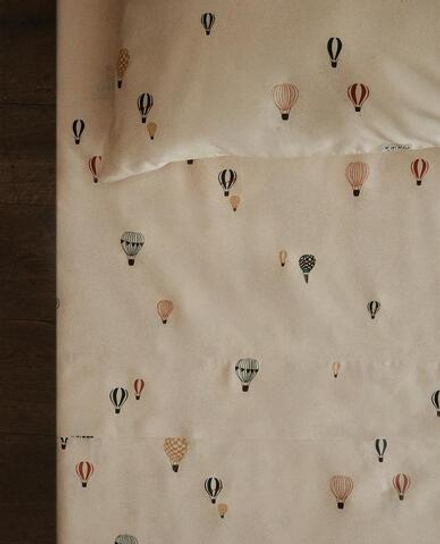 ZARA HOME ДЕТСКАЯ ПРОСТЫНЯ С ПРИНТОМ, РАЗНОЦВЕТНЫЙ