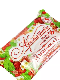 Мыло туалетное «Ароматное» Земляника, 90 г