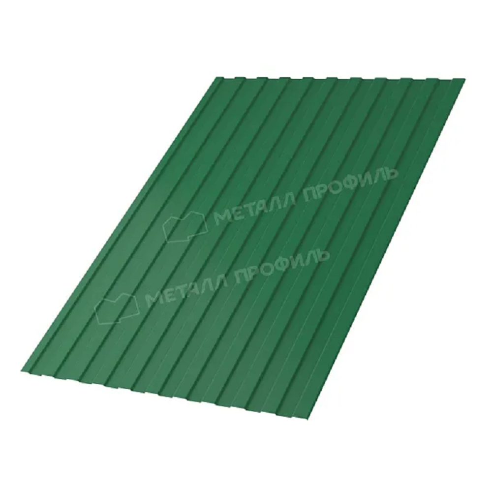 Профилированный лист С-8*1150 (ПЭ-01-6029-0,45) мятно-зеленый